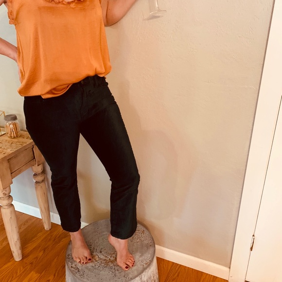 Free People Velvet ankle pant - Picture 2 of 4